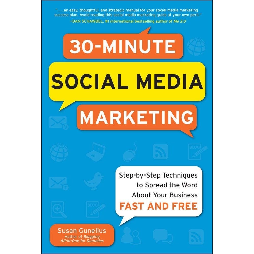 کتاب زبان اصلی Minute Social Media Marketing اثر Susan Gunelius