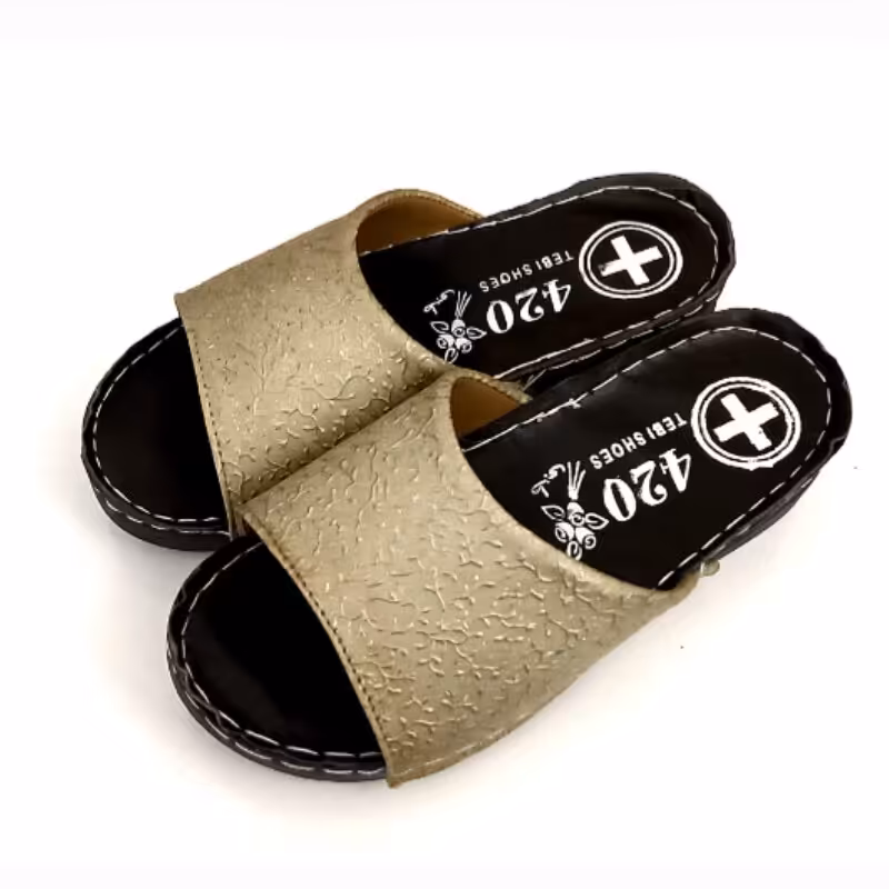 صندل دخترانه کاشمر دوردوخت و کفی دوخت