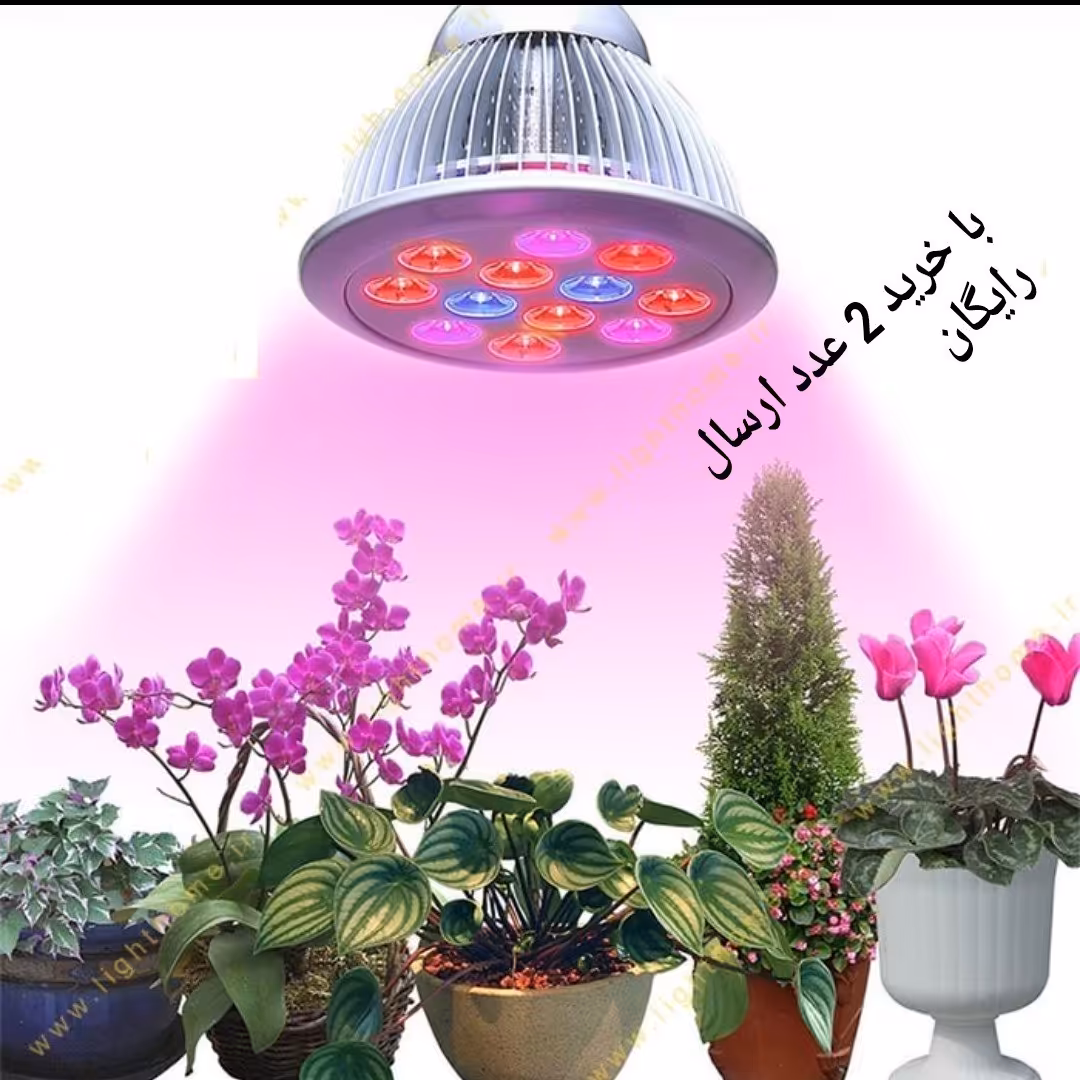 لامپ چراغ رشدگیاه 9 وات فول اسپکتروم(هالوژنی)