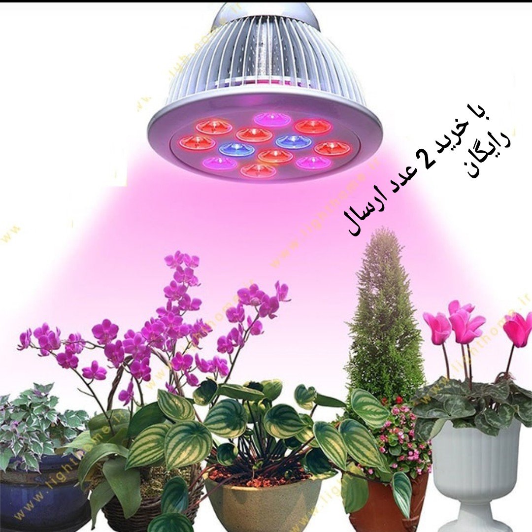 لامپ چراغ رشدگیاه 9 وات فول اسپکتروم(هالوژنی)
