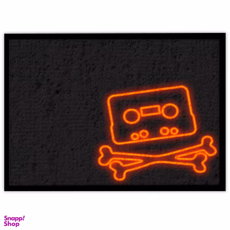 تابلو بکلیت طرح نئونی نوار کاست مدل B-S2526