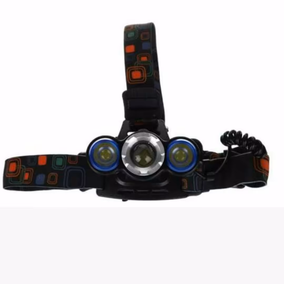 چراغ پیشانی اسمال سان  سه لامپه