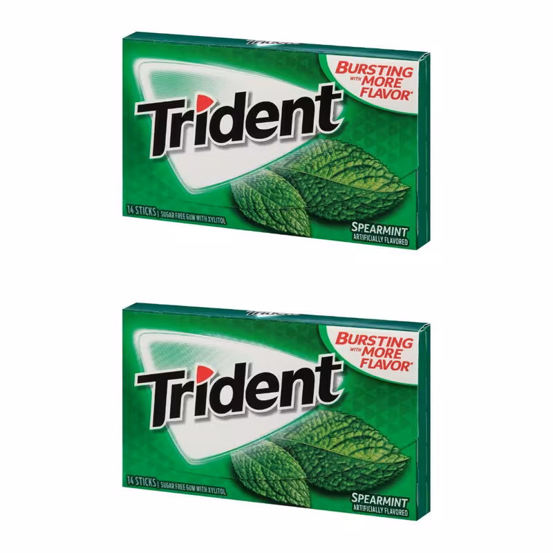 آدامس نعنا تریدنت - 30 گرم بسته 2 عددی