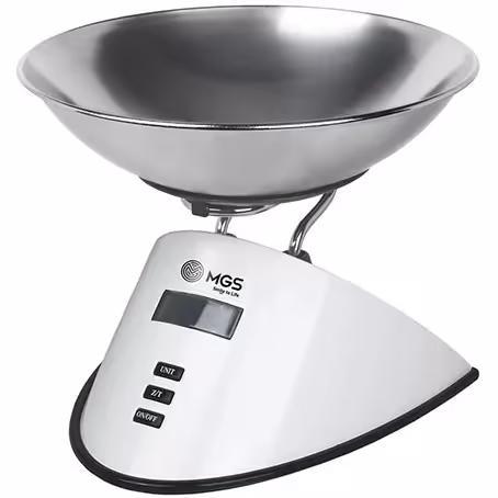 ترازو آشپزخانه گیلاسی برند ام جی اس MGS کد کالا KS-2025