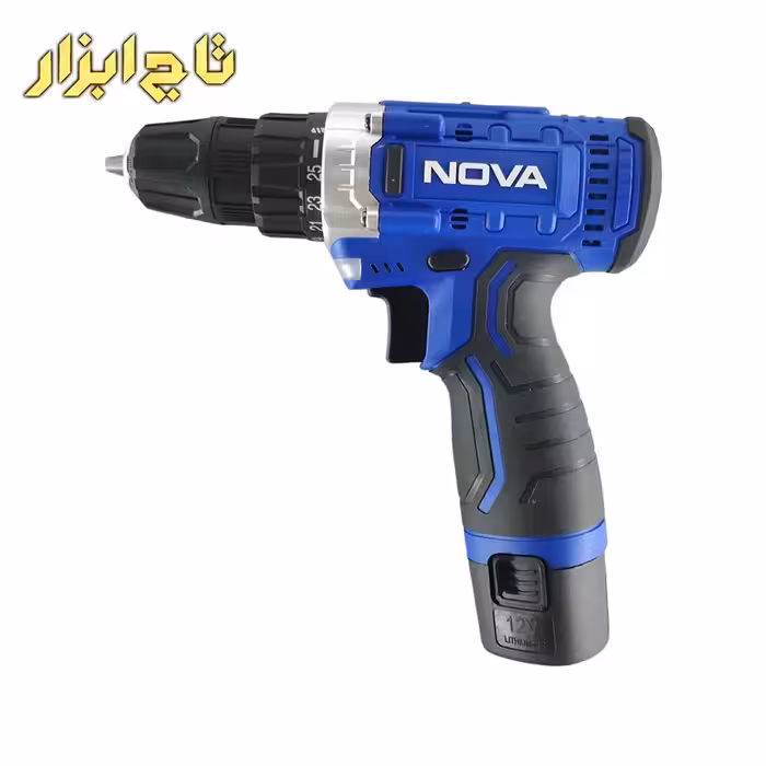 دریل پیچ گوشتی شارژی نووا مدل 8512