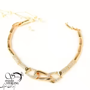 دستبند ژوپینگ کارتیه نگین دار کلاسیک کد 10336