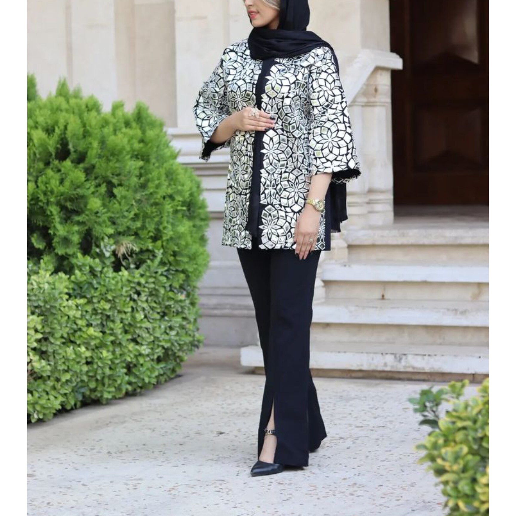 مانتو مزون دوز مجلسی شیک