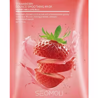 ماسک ورقه ای  توت فرنگی برند SEOMOU 