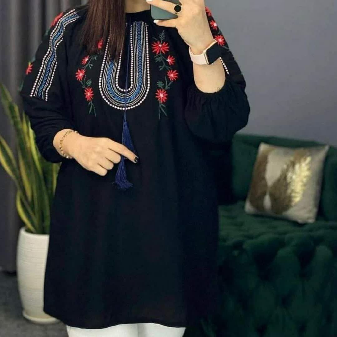 شومیز گلدوزی ابروبادی