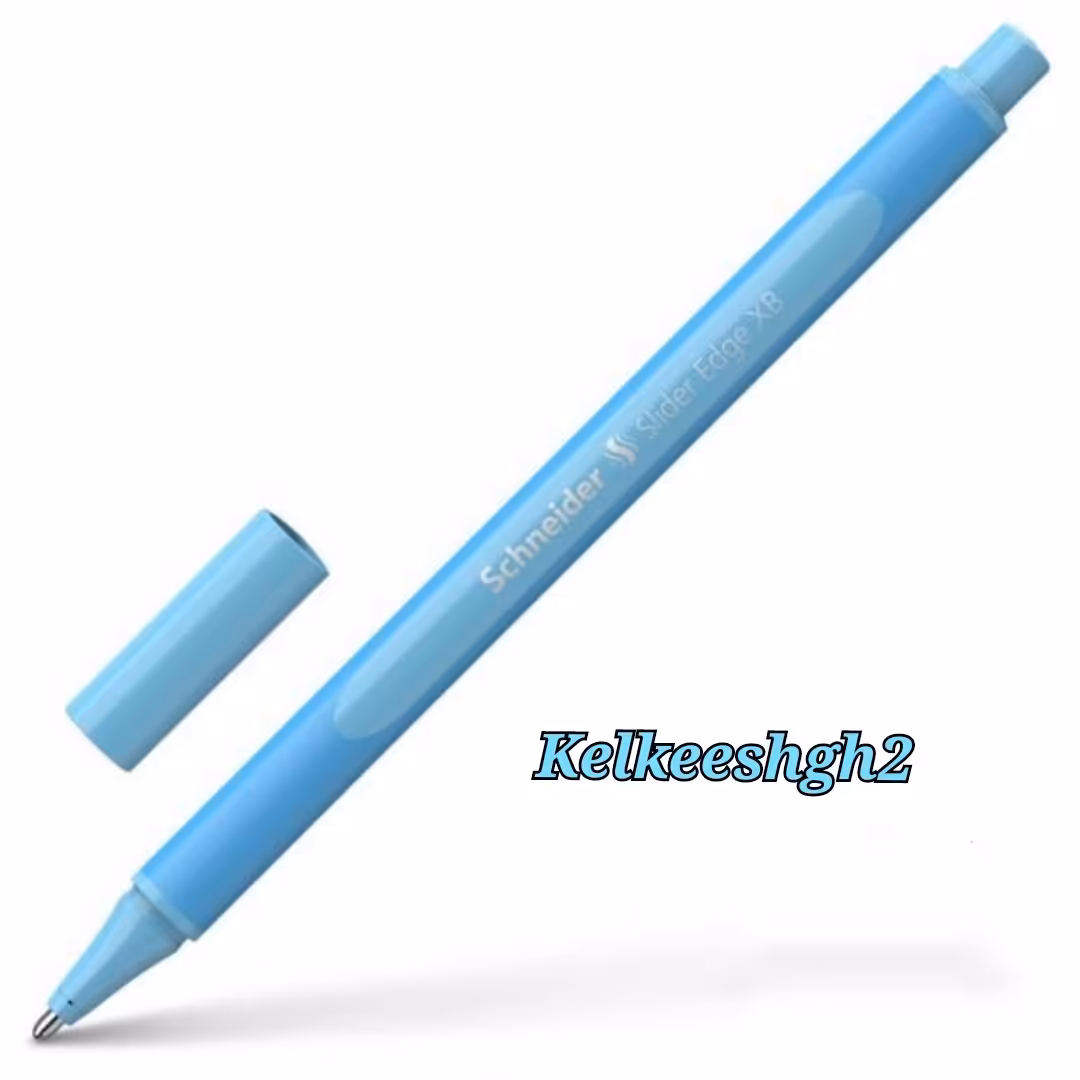 خودکار اشنایدر اج xb سری رنگهای پاستلی رنگ آبی روشن