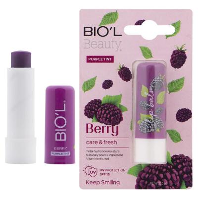 بالم لب care & fresh شاتوت بیول  Biol berry lip balm