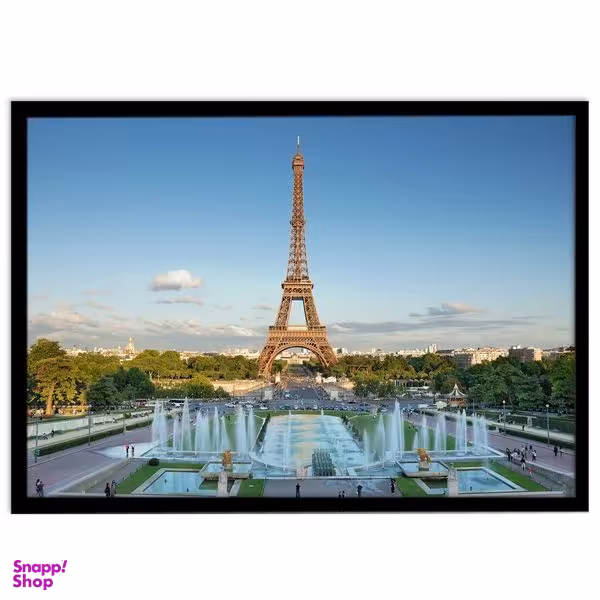 تابلو نوری بکلیت طرح منظره شهر پاریس برج ایفل مدل B-S1325