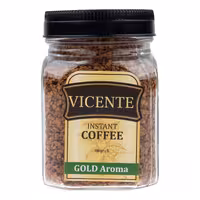قهوه فوری گلد آروما 100 گرمی VICENTE با عطر و طعم بیشتر