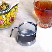 صافی چایی گردان  استیل برند ارکیده(صاف کن چای)