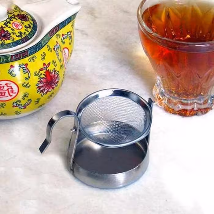 صافی چایی گردان  استیل برند ارکیده(صاف کن چای)