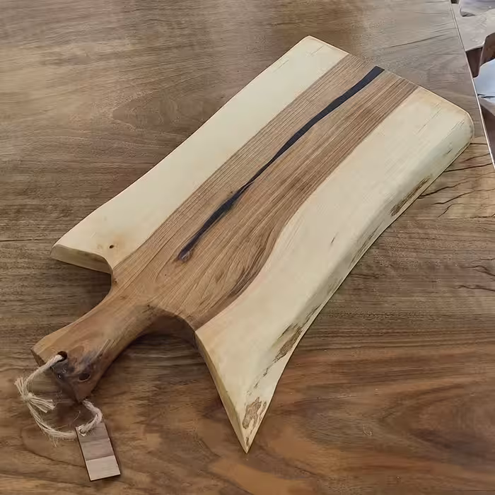 تخته سرو و تخته کار آشپزی روستیک چوب  گردو کد 070204