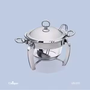 سوفله سوپ خوری پافیلی یونیک کروم کد un-3113