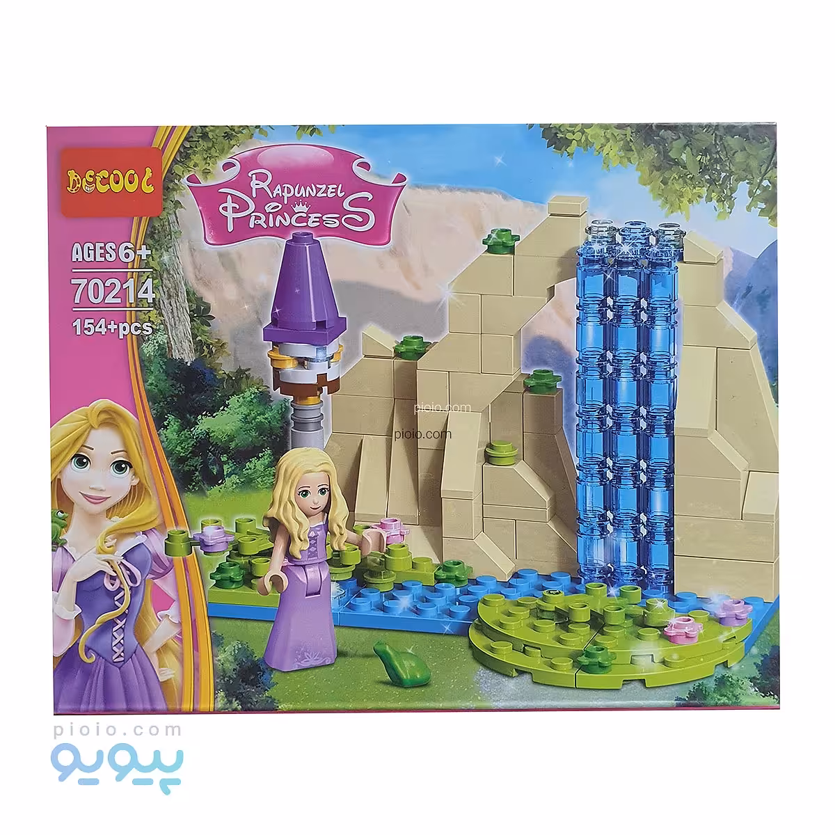 لگو اسباب بازی دکول مدل 70214 طرح راپونزل عمده و کارتنی
