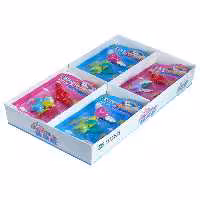 پاک کن فانتزی یونی قلبی ورقی بسته (12عددی)