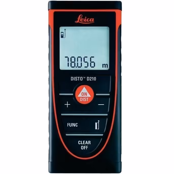 متر لیزری لایکا مدل DISTO D210 با برد 80 متر