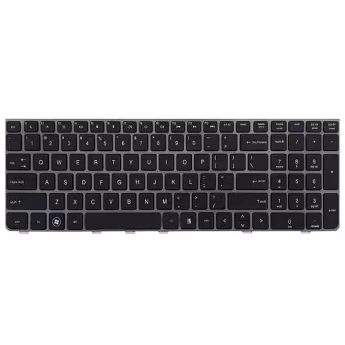 کیبرد لپ تاپ اچ پی ProBook 4530 مشکی-بافریم نوک مدادی