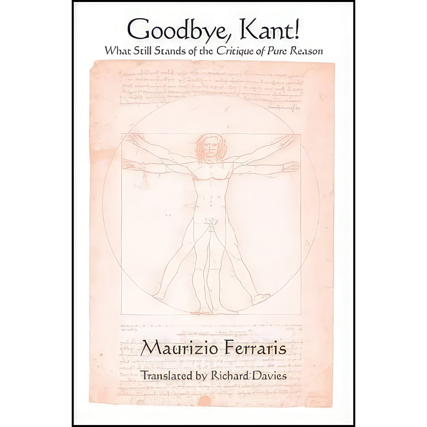 کتاب زبان اصلی Goodbye Kant اثر Maurizio Ferraris and Richard Davies