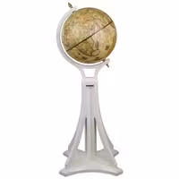 کره زمین چرخشی مدل DORIAN کد GL-9801 رنگ WHITE