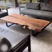 میز جلو مبلی روستیک. میز جلو مبلی