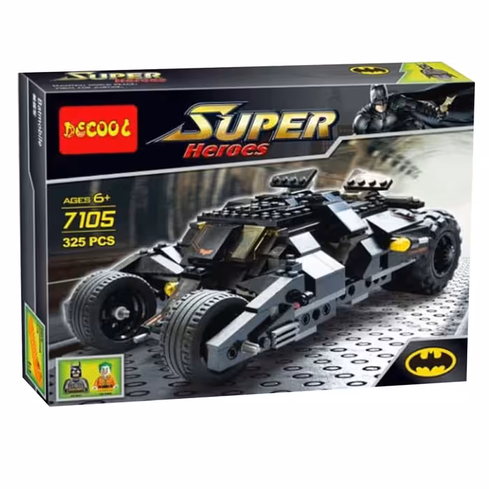 ساختنی دکول مدل ماشین بتمن کد 7105