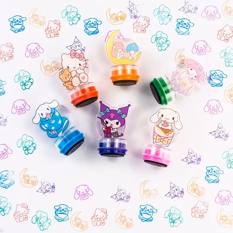 مهر استامپ فانتزی 6 عددی طرح کرومی کد 6RYKL