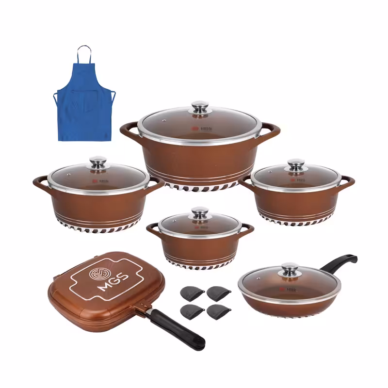 سرویس پخت و پز 17 پارچه ام جی اس مدل ایتالیا C