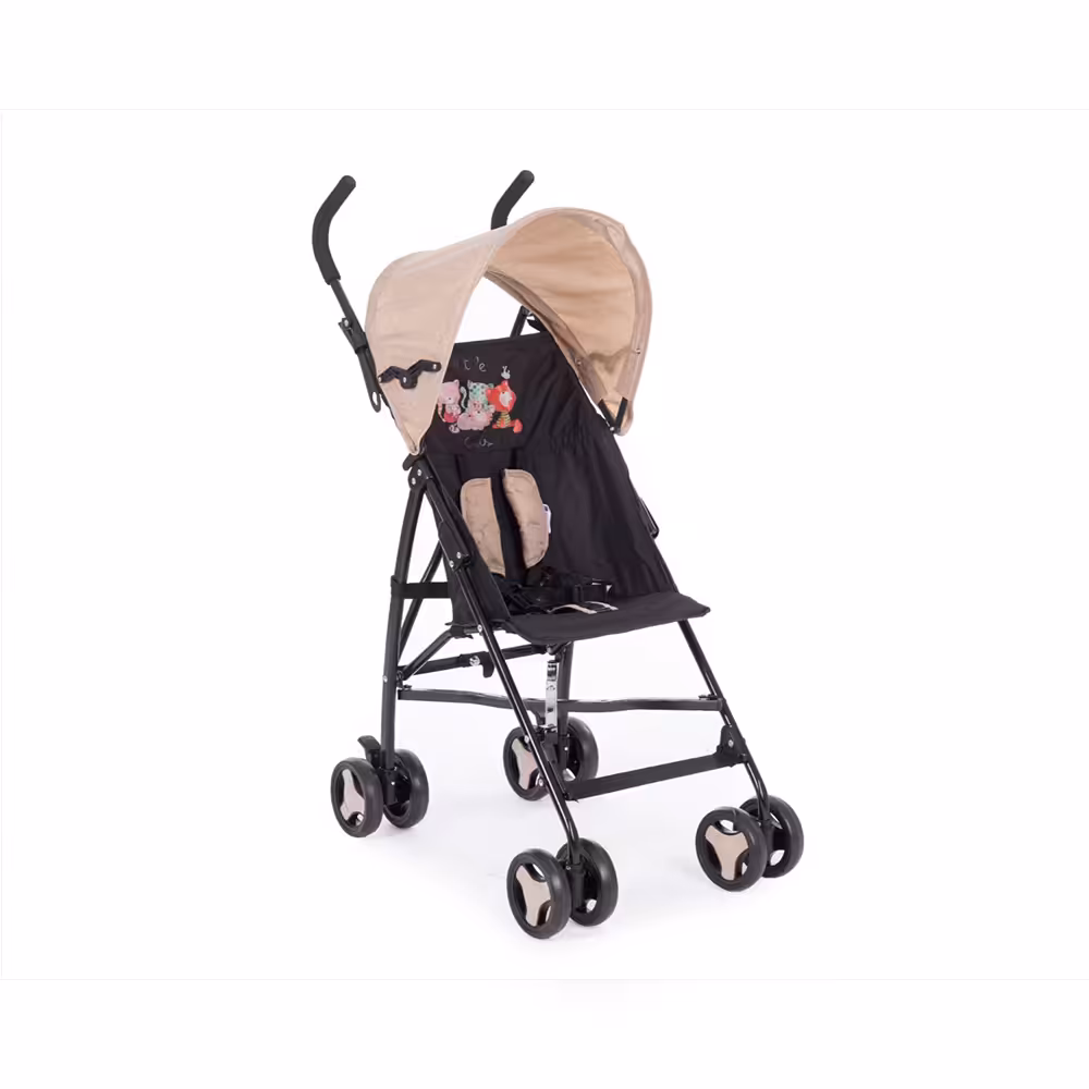 کالسکه عصایی کیکابو kikkaboo مدل sunny رنگ کرم