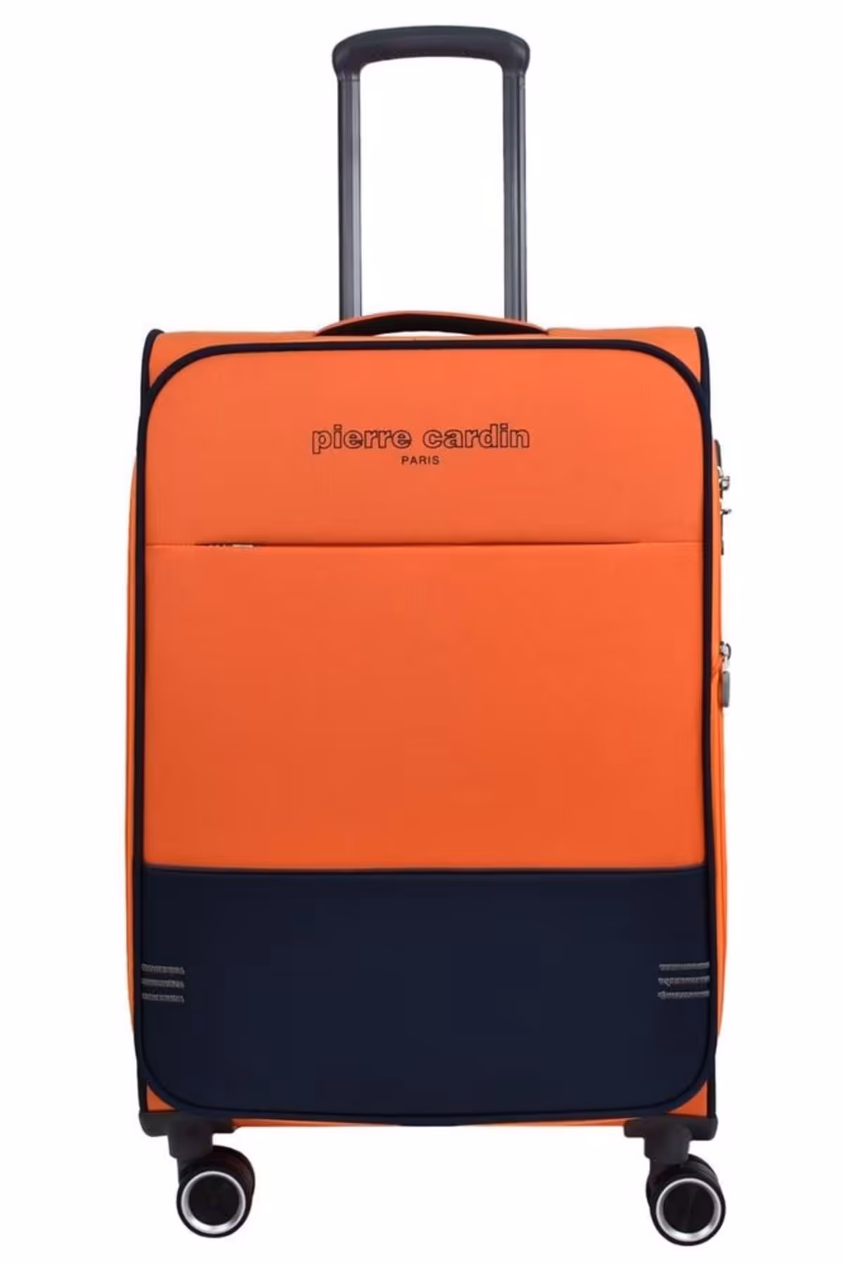 چمدان و ساک نارنجی مردانه زنانه فوق العاده سبک یونیسکس 04pc8200 02 Pierre Cardin