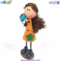 عروسک سوزی مدل گل به دست