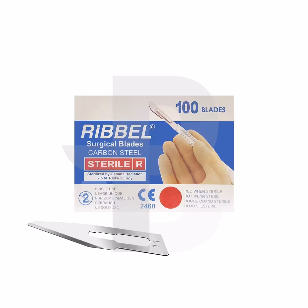 تیغ جراحی (بیستوری) سایز 11 ریبل