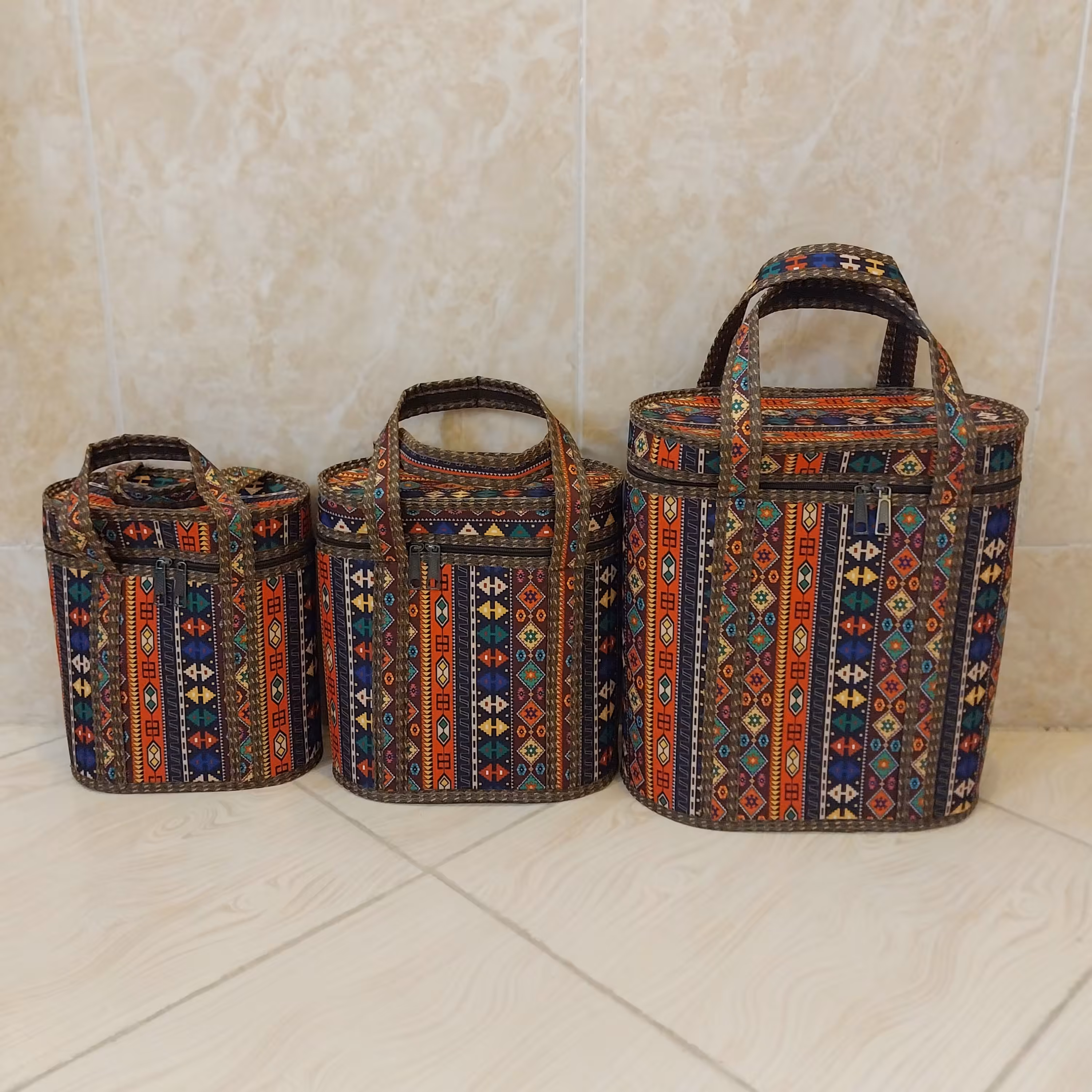 ست 3تکه جافلاکسی و لوازم مسافرتی متوسط