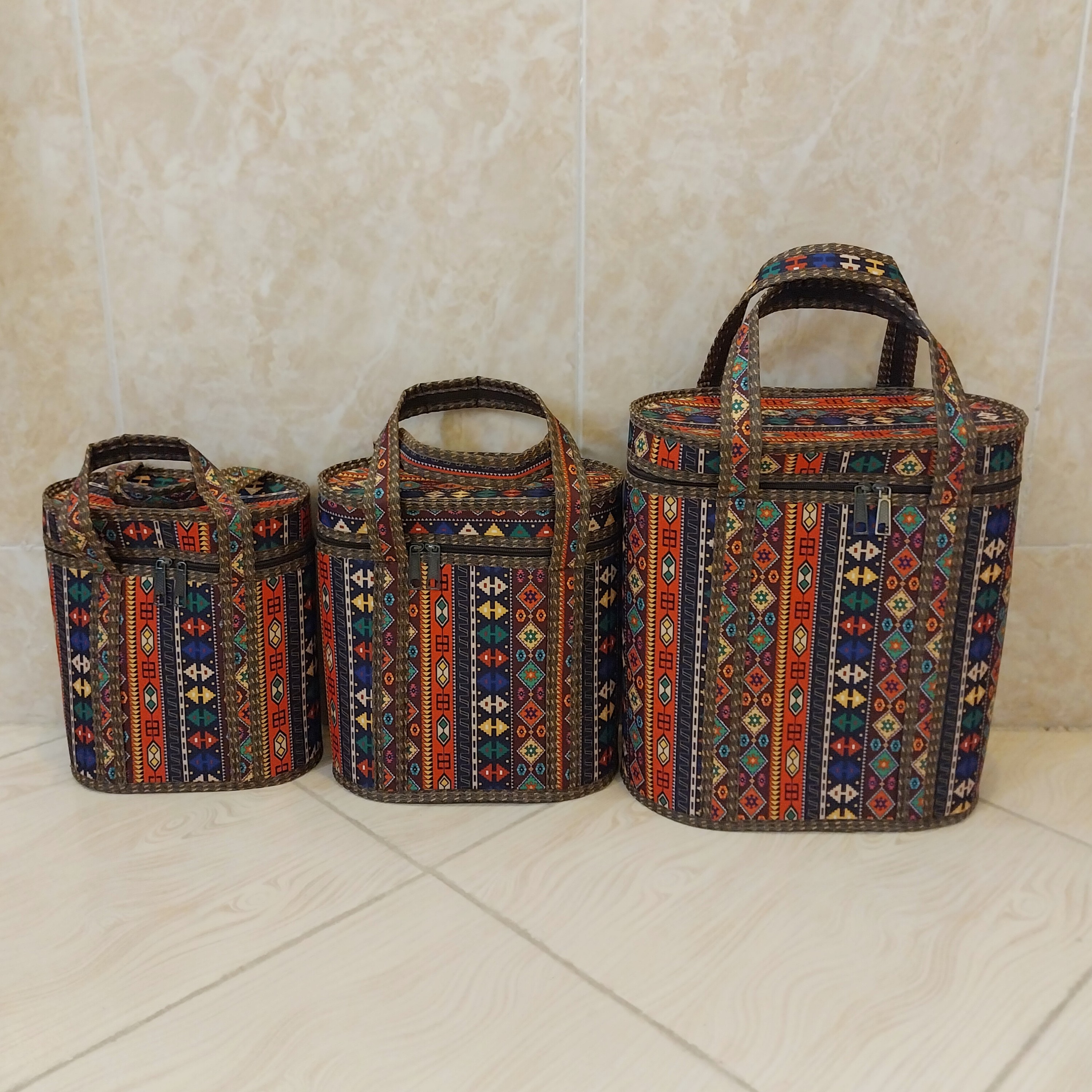 ست 3تکه جافلاکسی و لوازم مسافرتی متوسط
