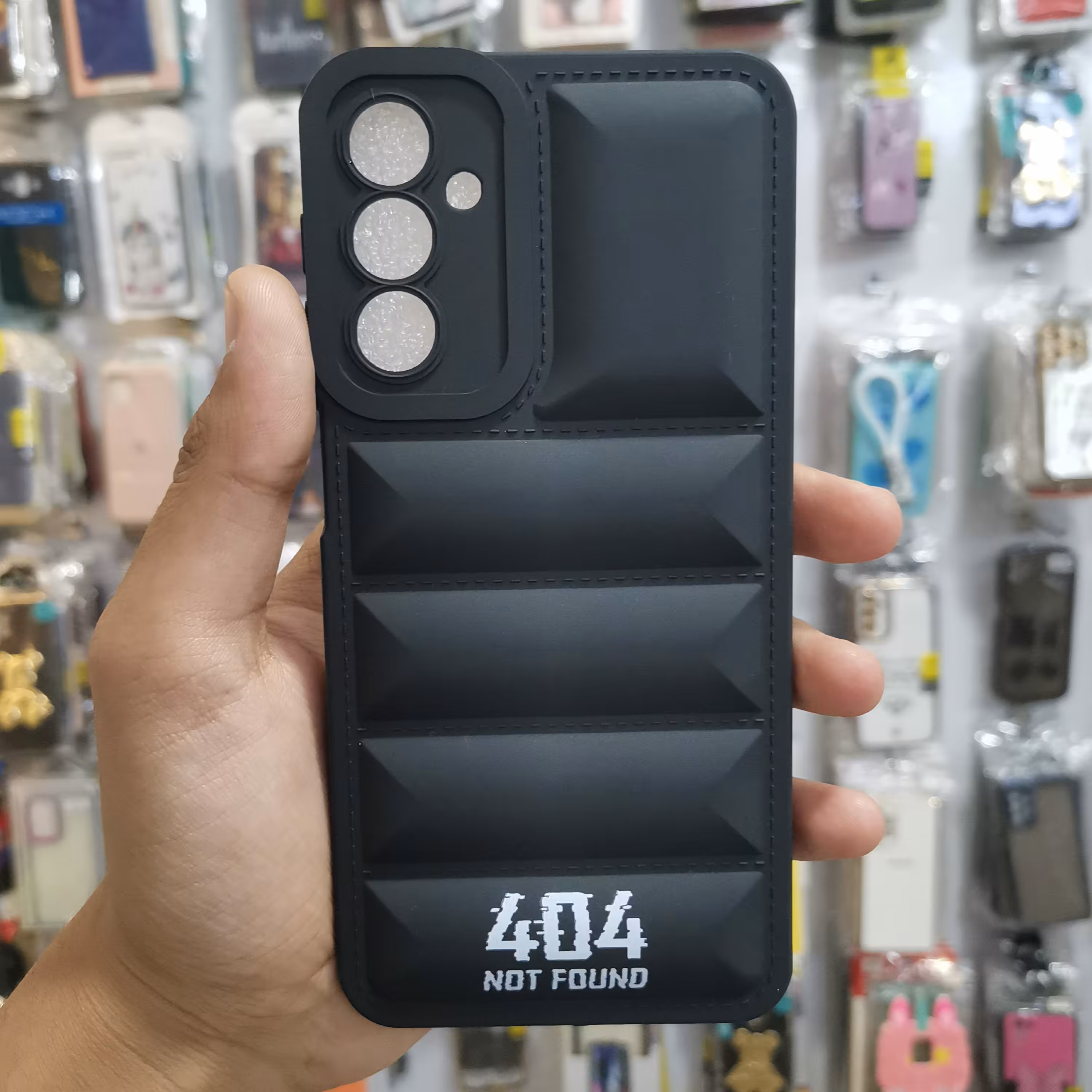 قاب و گارد پافر اصلی طرح 404  مناسب برای سامسونگ a24 و A24