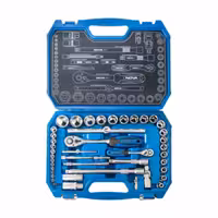 جعبه بکس 44 پارچه 1/4 و 1/2 اینچ نووا مدل 6685