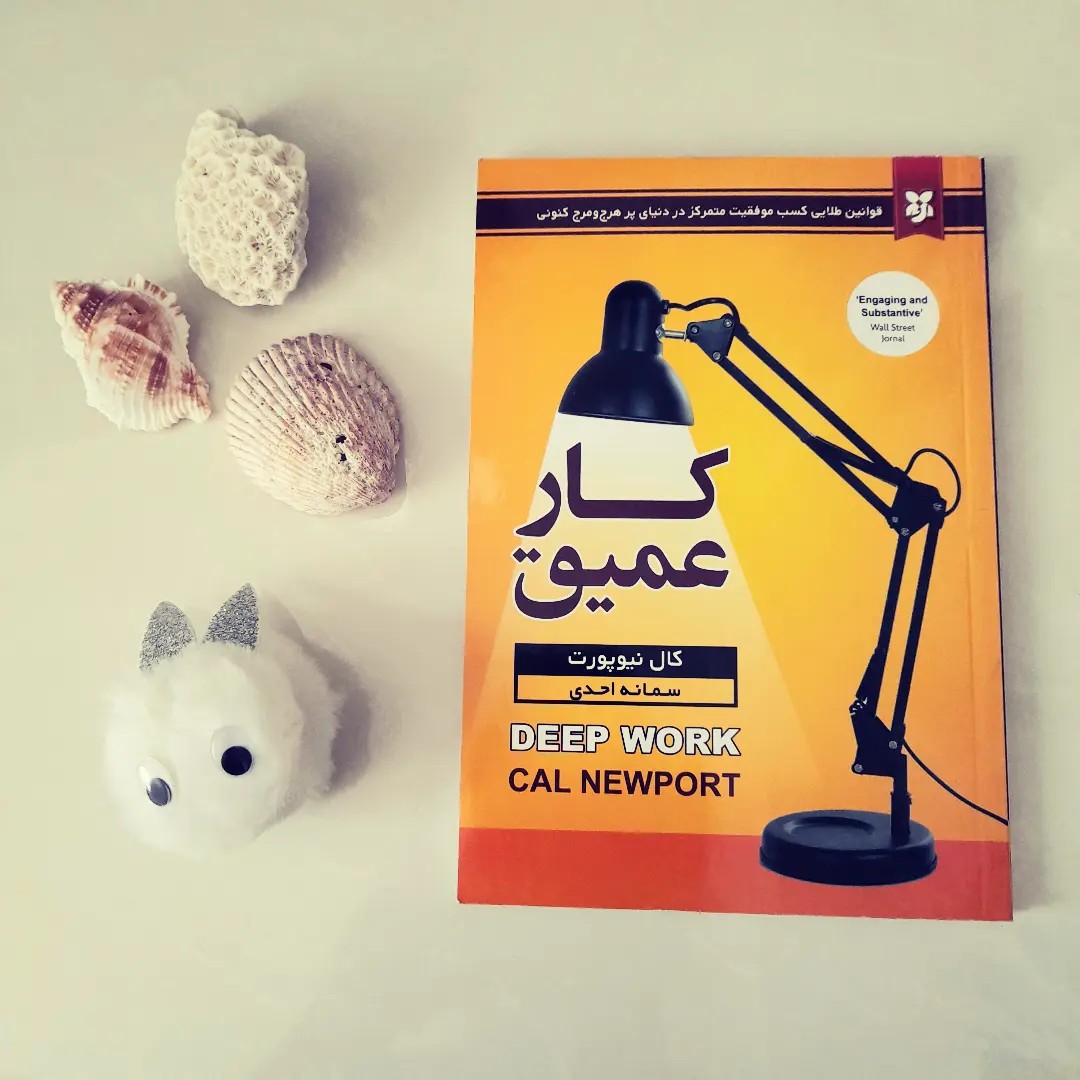 کتاب کار عمیق  ( قوانین طلایی کسب موفقیت و تمرکز در دنیای پر هرج و مرج) اثر کال نیوپورت