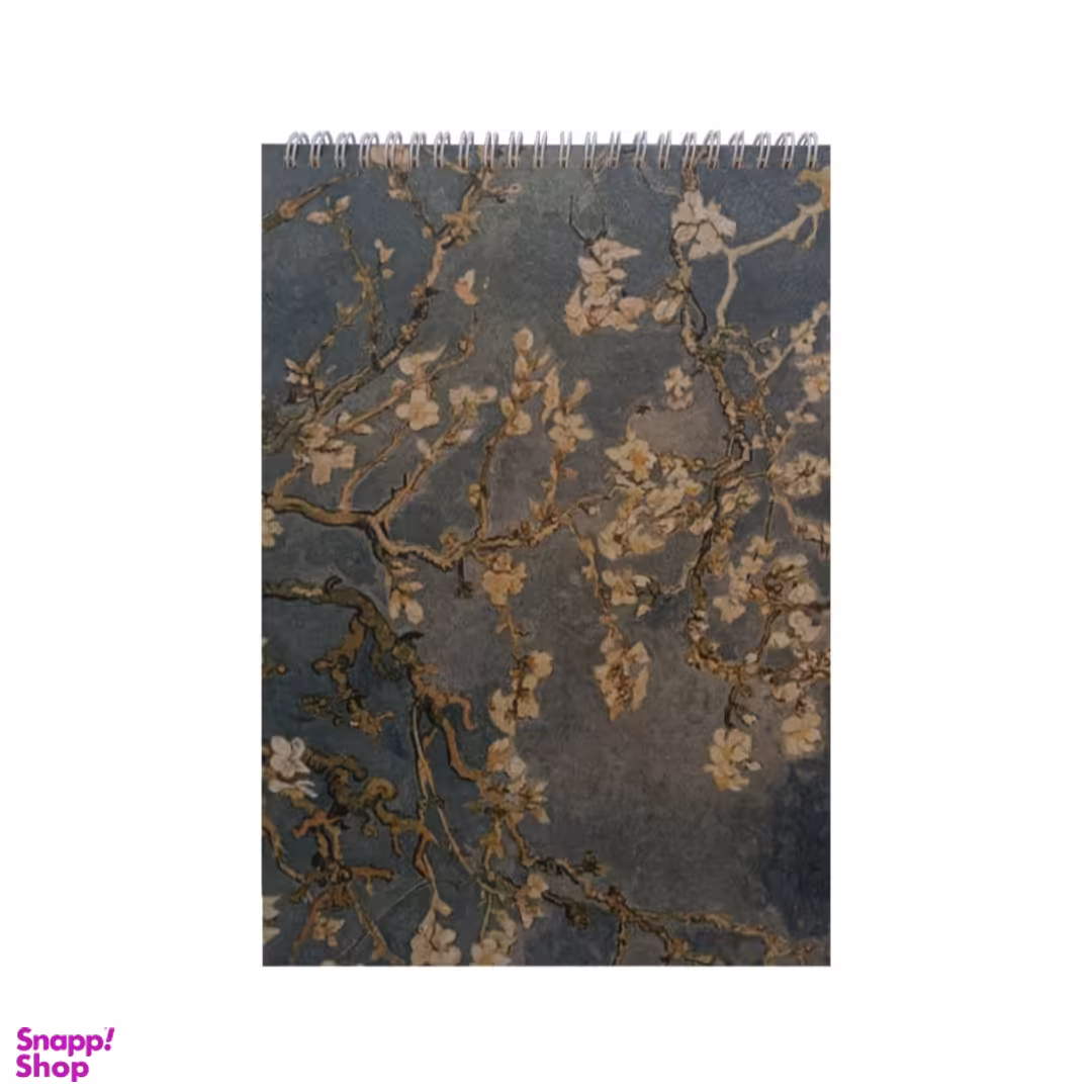 دفتر طراحی 40 برگ طرح شکوفه