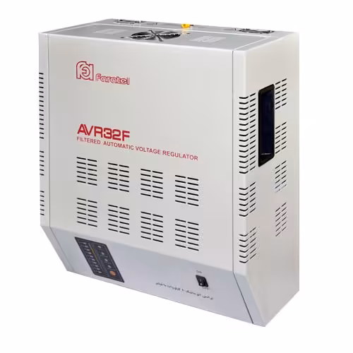 استابلایزر 8000 فاراتل مدل AVR32F استابیلایزر 8 کیلووات فاراتل ترانس 8000 فاراتل