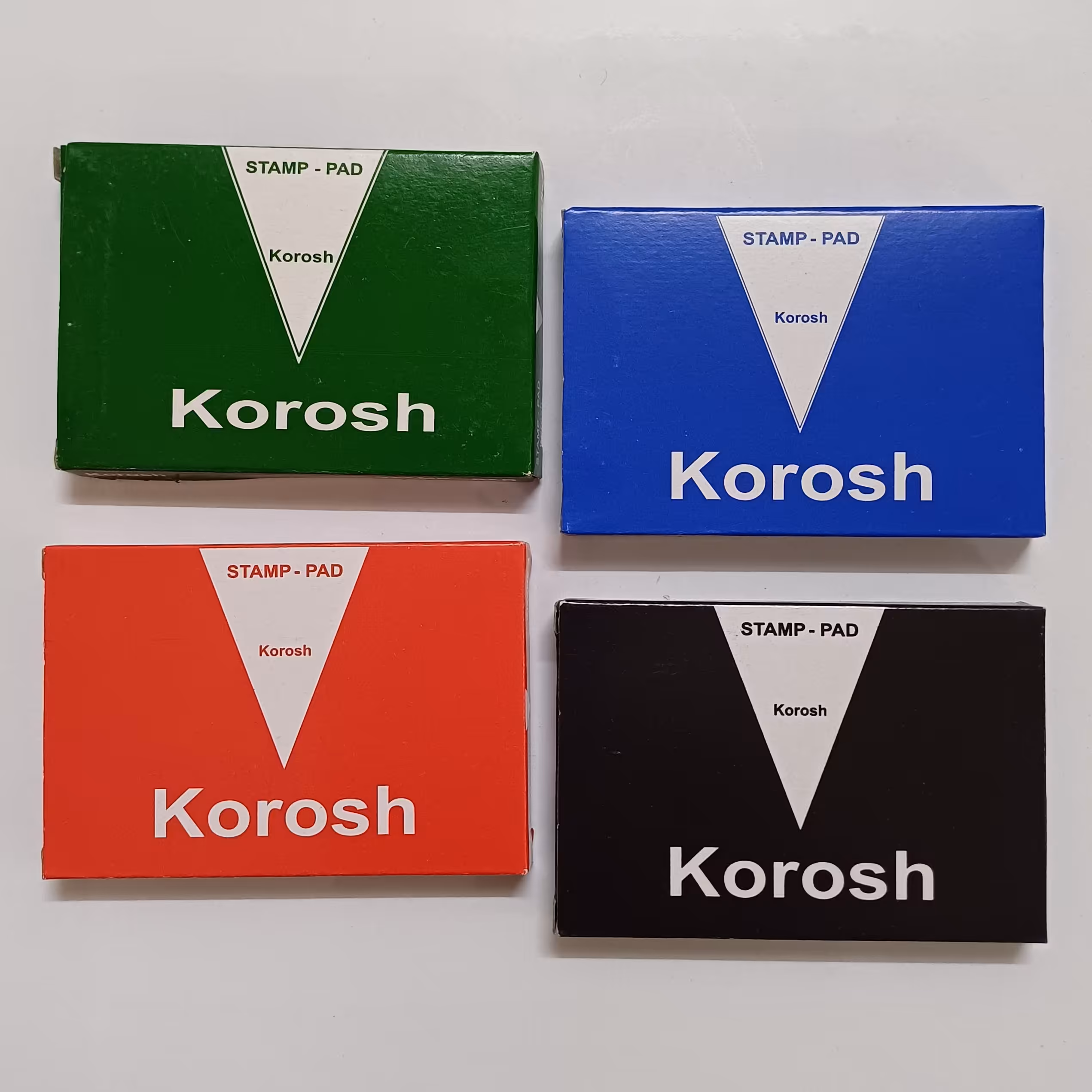 استامپ کوچک کوروش در 4 رنگ متنوع 
