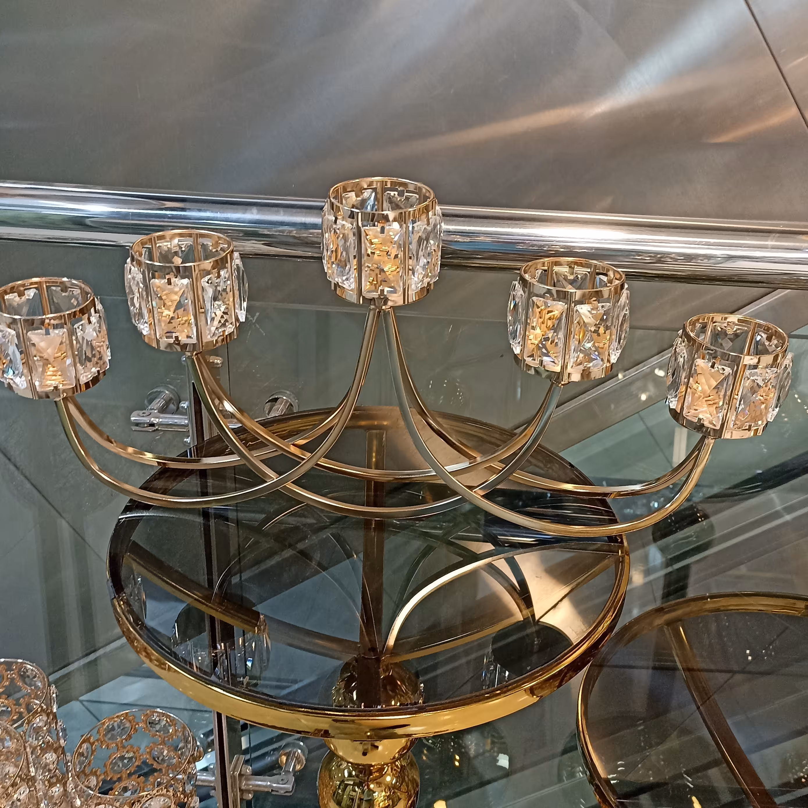 شمعدان پنج شعله مدل 40016