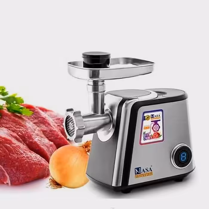 چرخ گوشت 1800 وات استیل ناسا 8 سرعته مدل 313 با ارسال رایگان