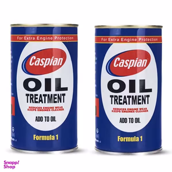 مکمل روغن موتور خودرو کاسپین مدل Formula 1 حجم 300 میلی لیتر بسته 2 عددی