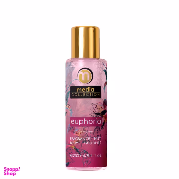 بادی اسپلش زنانه مدیا مدل Euphoria حجم 250 میلی لیتر