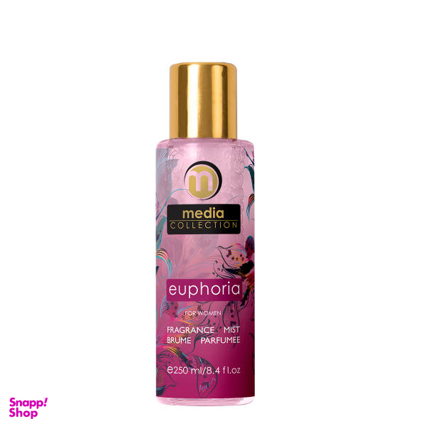 بادی اسپلش زنانه مدیا مدل Euphoria حجم 250 میلی لیتر