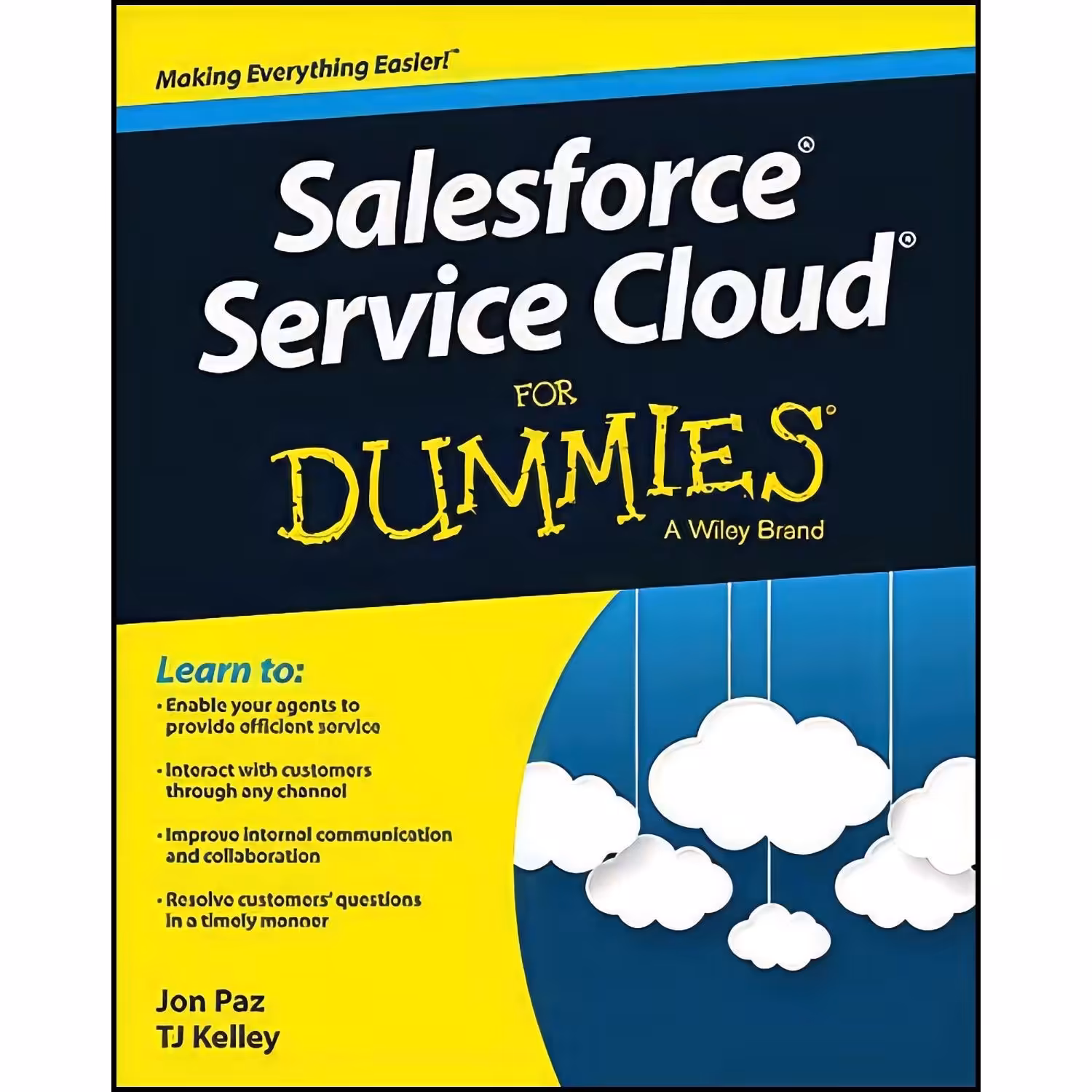کتاب زبان اصلی Salesforce Service Cloud For Dummies اثر Jon Paz and T J Kelley
