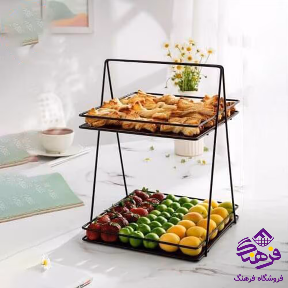 شلف کيسان کف چوب 2ط (مربع-گرد-مستطيل)